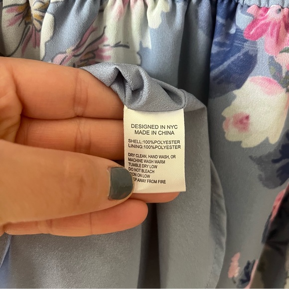 YUMI KIM | Amazing Grace Stone Class Act Tiered Mini Dress Smoke Neck Multi | L - Picture 5 of 6